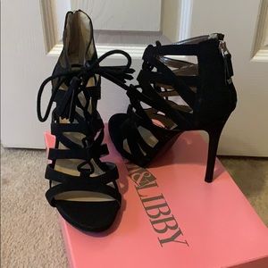 Brand new Sam & Libby black heels. Size 8